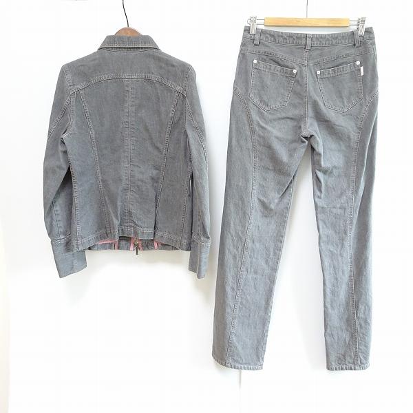 anc インゲボルグ INGEBORG セットアップ M グレー系 デニム 