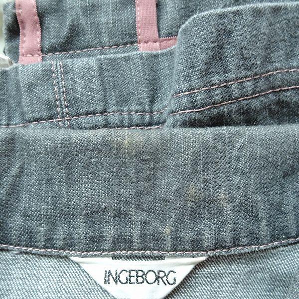 INGEBORG #anc インゲボルグ セットアップ M グレー系 デニム  