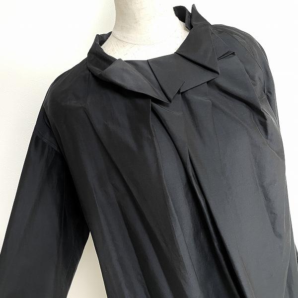 ISSEY MIYAKE イッセイミヤケ 内ゴム 変形デザイン シャツコート ISSEY