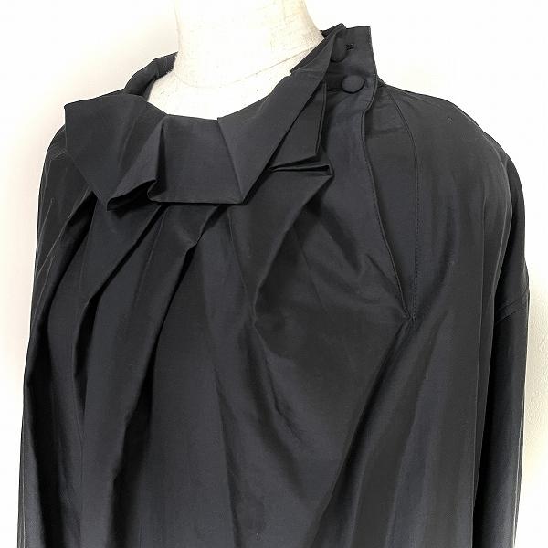ISSEY MIYAKE（イッセイミヤケ） #apc シャツ・ブラウス M 黒 シルク混 