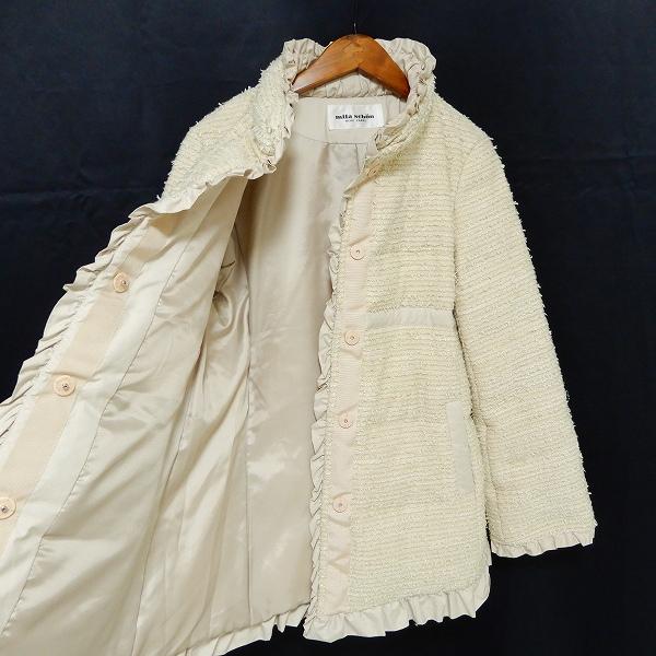 wnc ミラショーン mila schon コート ダウンコート 44 アイボリー系