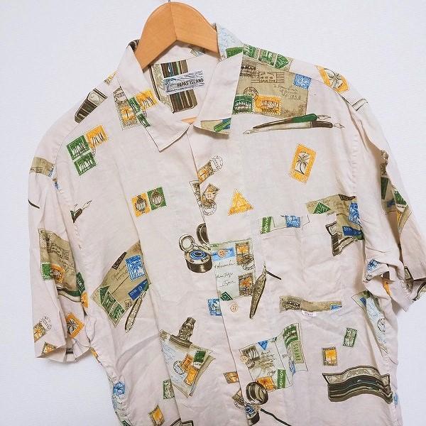 PAPAS（パパス） #spc アイランド Papas ISLAND 半袖シャツ 50