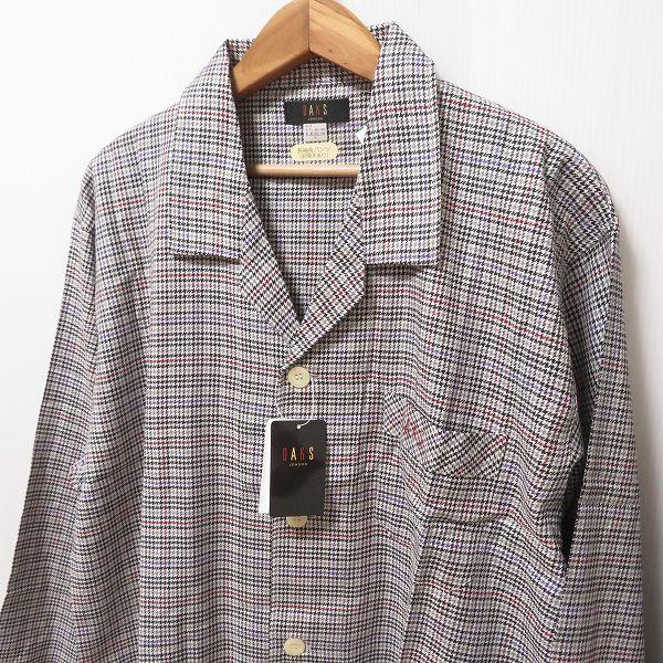 anc ダックス DAKS パジャマ L 黒 白系 千鳥格子 刺繍 ロゴ 美品 anc ダックス DAKS パジャマ L 黒 白系 千鳥格子 刺繍 ロゴ 美品