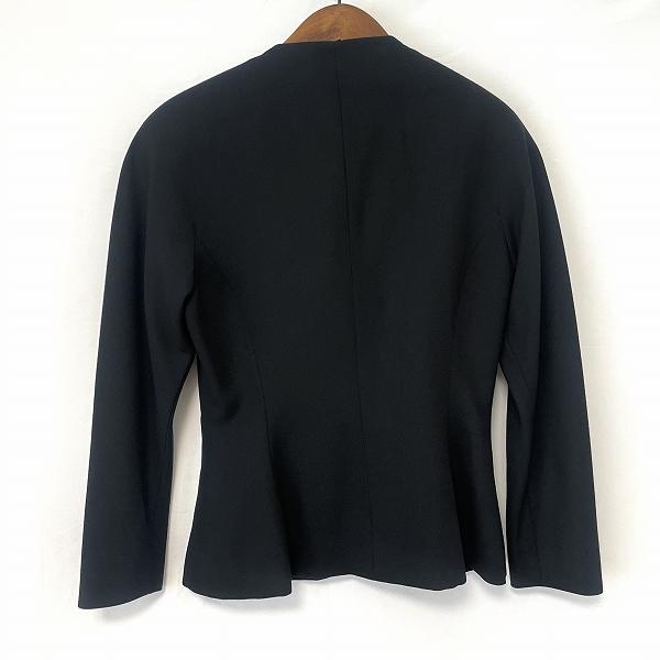 JUN ASHIDA #anc ジュンアシダ junashida ジャケット ノーカラー 7 黒