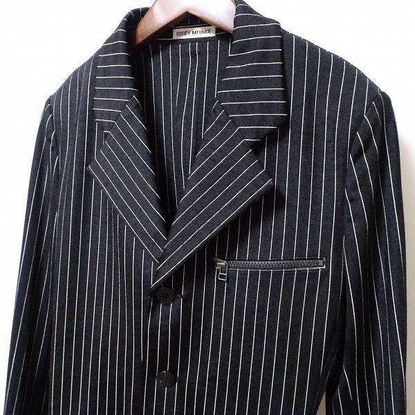 ISSEY MIYAKE（イッセイミヤケ） #apc ジャケット M 黒系 白