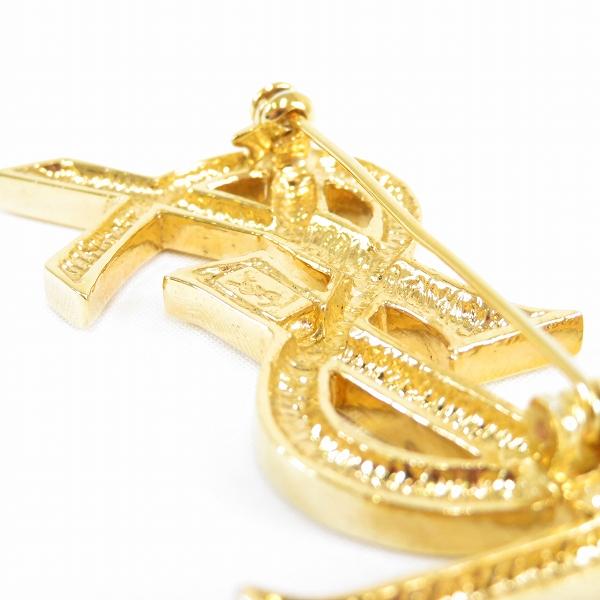 ae イヴサンローラン YVES SAINT LAURENT YSL ブローチ カサンドラ