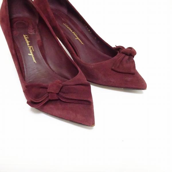 FERRAGAMO（フェラガモ） #ans サルヴァトーレ パンプス 5D ボルドー 