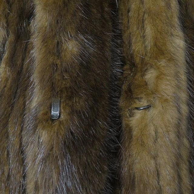 wnc サガミンク SAGAMINK 毛皮コート 8 茶 レディース [825930  