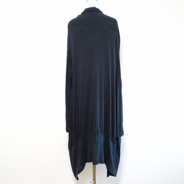 anc モユルセンソユニコ 萌 sensounico カーディガン 40 黒 変形 薄手  