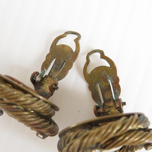 CHANEL #apze シャネル イヤリング 1984 ストーン付き ゴールド パール