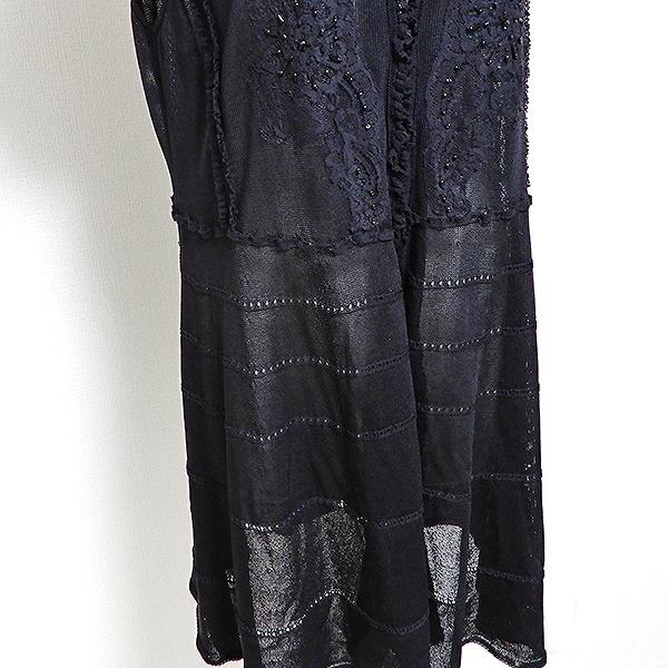 snc インポートロッサ import Rossa カーディガン 半袖 ロング丈