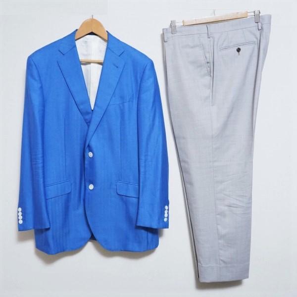 anc ハケットロンドン HACKETT LONDON HOLLAND＆SHERRY シングルスーツ 
