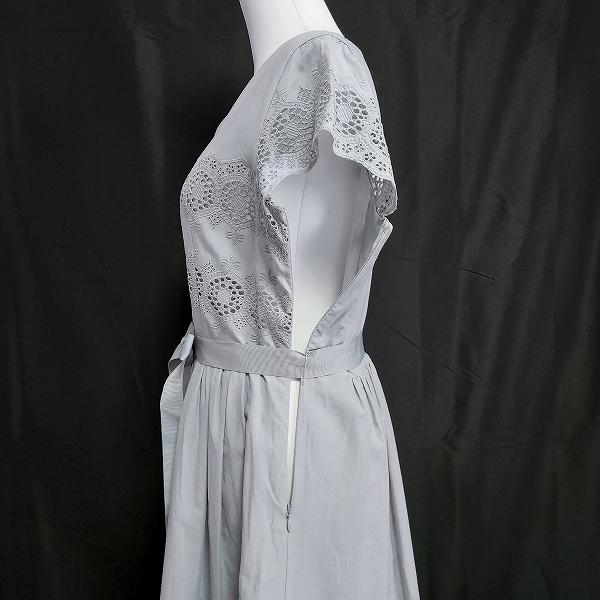 LAURA ASHLEY（ローラアシュレイ） #snc ワンピース 13 グレー 