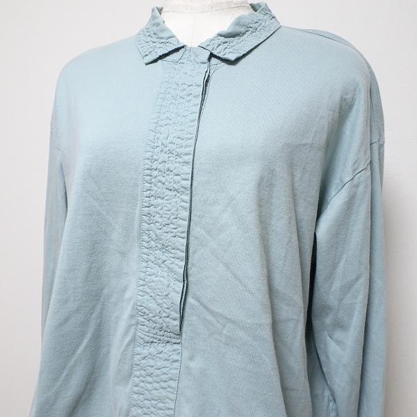 YACCOMARICARD #anc ヤッコマリカルド シャツ ブラウス 水色  