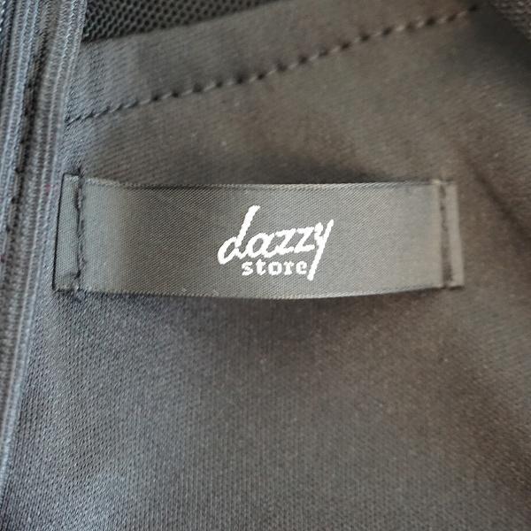 snc デイジーストア dazzy store ワンピース L 黒 レース フリル  