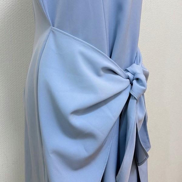 maggy 銀座マギー　シルクブラウス40 snc ギンザマギー 銀座マギー EXCLUSIVE FOR MAGGY ワンピース 40 水色