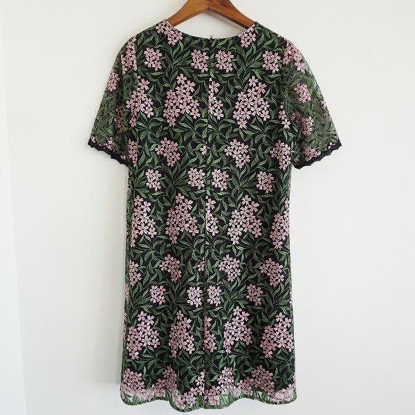 Lois CRAYON（ロイスクレヨン） #snc ワンピース M 黒系 半袖 花柄