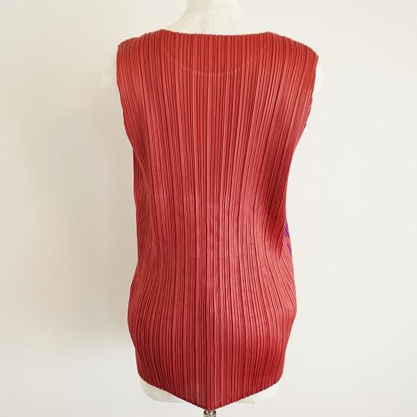 PLEATS PLEASE ISSEY MIYAKE #spc プリーツプリーズ カットソー 3 赤系 