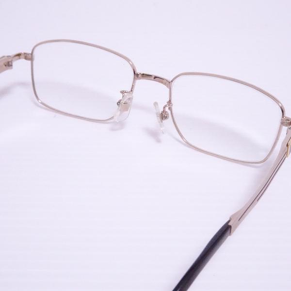 DuPont #anzg デュポン S.T.Dupont 眼鏡フレーム ピンクゴールド 茶 
