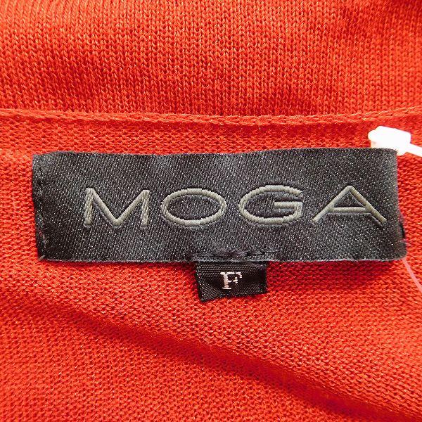 #snc モガ MOGA セーター・ニット F 赤 チュニック Vネック 半袖 レディース [833993]｜acil｜05