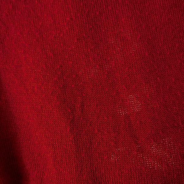 #snc モガ MOGA セーター・ニット F 赤 チュニック Vネック 半袖 レディース [833993]｜acil｜06