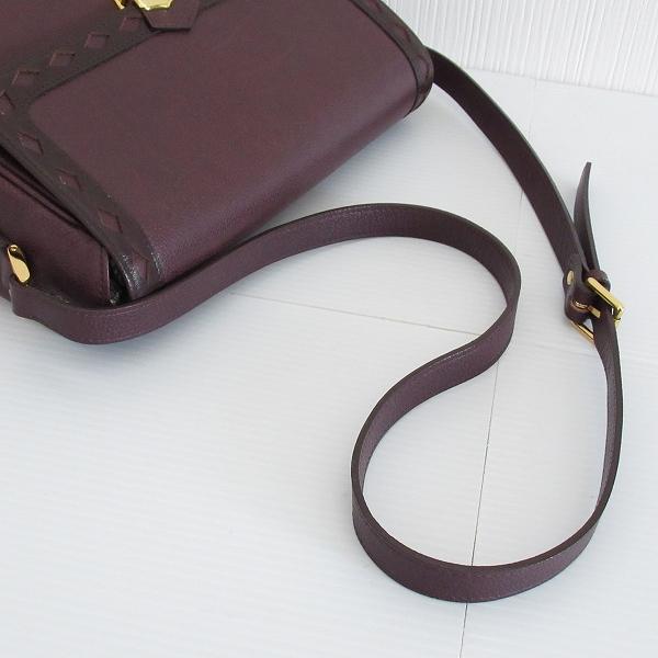 anb イヴサンローラン Yves Saint Laurent ショルダーバッグ ボルドー