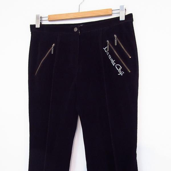 伊太利屋　　
刺繍デニムジャケット LA MODA GO! 伊太利屋 #wnc GKITALIYA パンツ 11 黒 ラインストーン 日本製