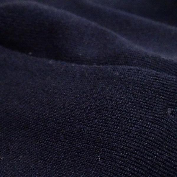 Harrods #anc ハロッズ アンサンブル 紺 無地 七分袖 ニット  