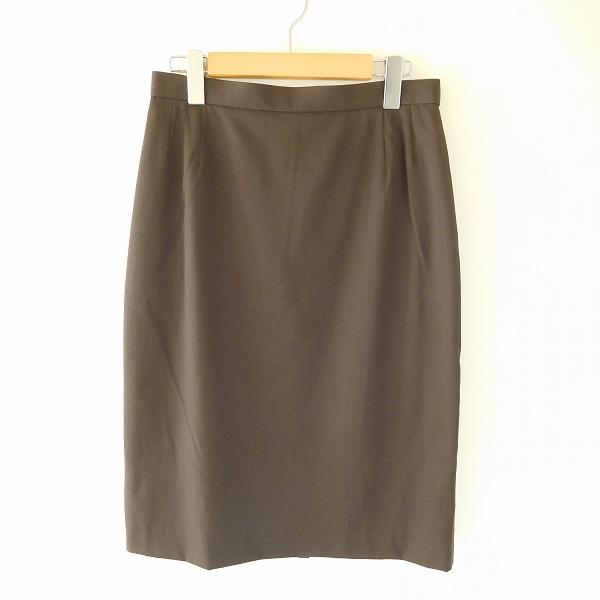 ESCADA #anc エスカーダ スカート 40 茶 タイト ドイツ製 レディース 