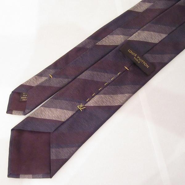 LOUIS VUITTON（ルイ・ヴィトン） #apzt ネクタイ 紺 グレー 茶系