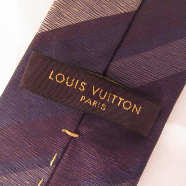 LOUIS VUITTON（ルイ・ヴィトン） #apzt ネクタイ 紺 グレー 茶系