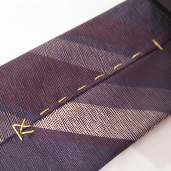 LOUIS VUITTON（ルイ・ヴィトン） #apzt ネクタイ 紺 グレー 茶系