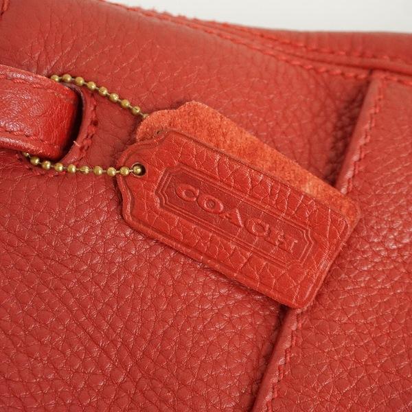 美品✨COACH オールドコーチ　2way ショルダーバッグ　4923 伊製 COACH（コーチ） #anb ショルダーバッグ 赤 オールドコーチ
