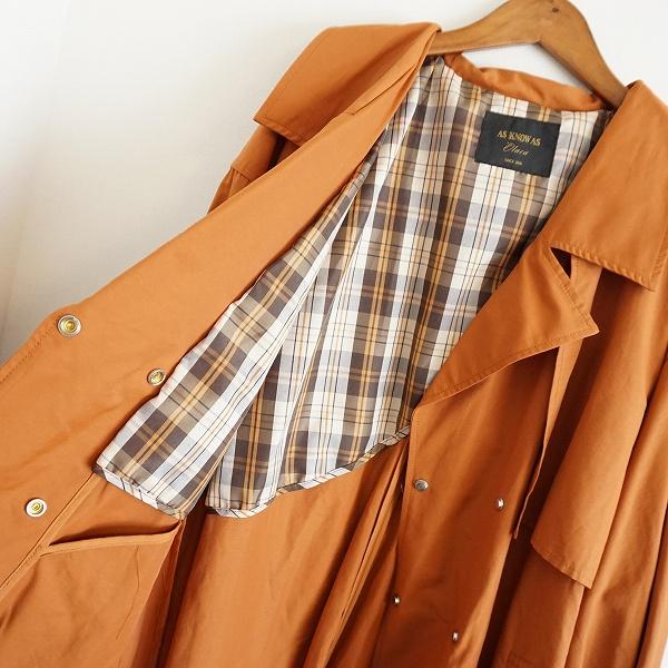 新品　タグ付き　アズノウアズオオラカ　トレンチコート 新品タグ付きアズノウアズオオラカトレンチコート