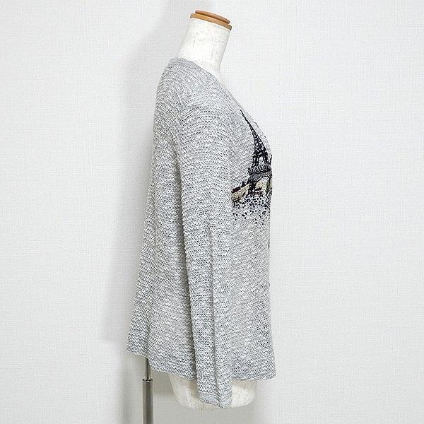 anc アトリエサガン ATELER SAGAN カーディガン 長袖 ニット ビーズ