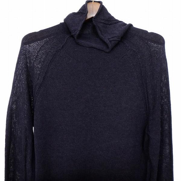 snc ヨウジヤマモト YohjiYamamoto ニット・セーター 2 紺 NOIR 