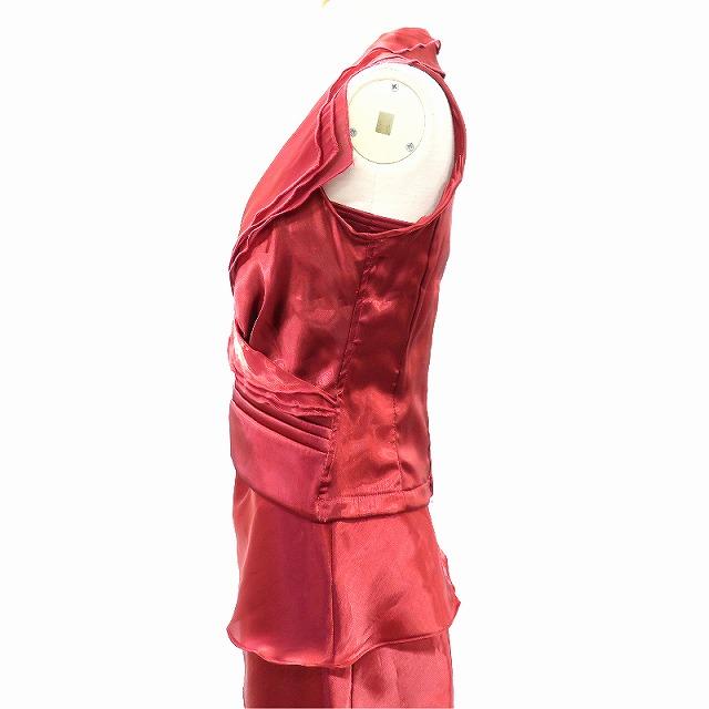 snc タダシショージ TADASHI SHOJI セットアップ S 赤 ノース snc タダシショージ TADASHI SHOJI セットアップ S 赤 ノース