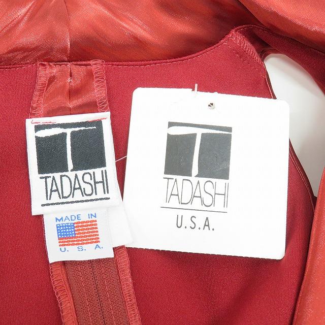 snc タダシショージ TADASHI SHOJI セットアップ S 赤 ノース snc タダシショージ TADASHI SHOJI セットアップ S 赤 ノース