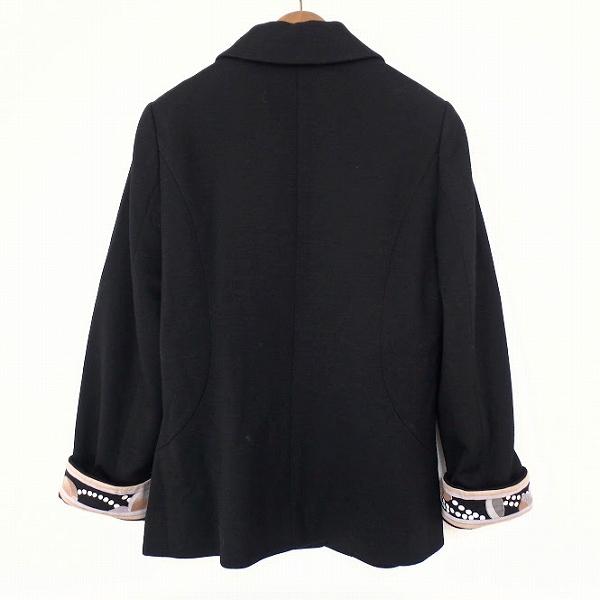 LEONARD（レオナール） #anc ジャケット 38 黒 シンプル 日本製