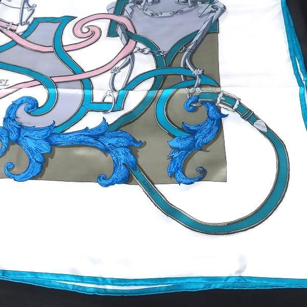 apzs エルメス HERMES スカーフ カレ140 L'INSTRVTION DV ROY 帝王学