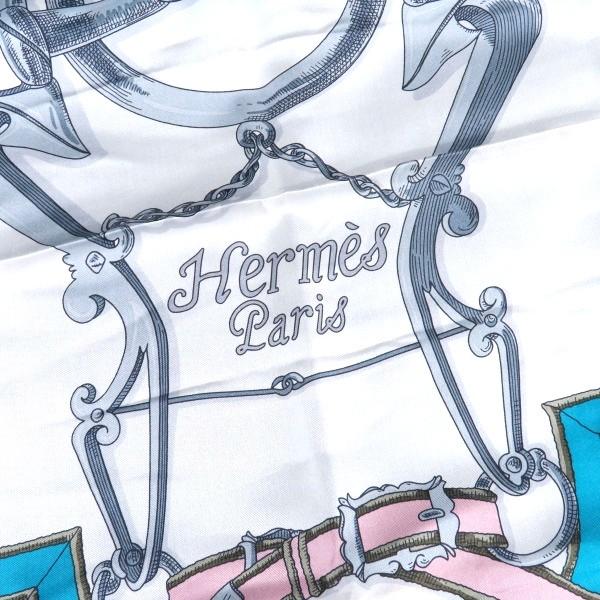 apzs エルメス HERMES スカーフ カレ140 L'INSTRVTION DV ROY 帝王学