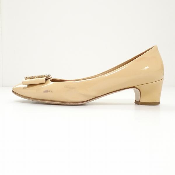FERRAGAMO（フェラガモ） #ans サルヴァトーレ パンプス 6 D ベージュ 