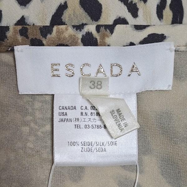ESCADA（エスカーダ） #anc スカート 38 ベージュ キャメル マルチ 