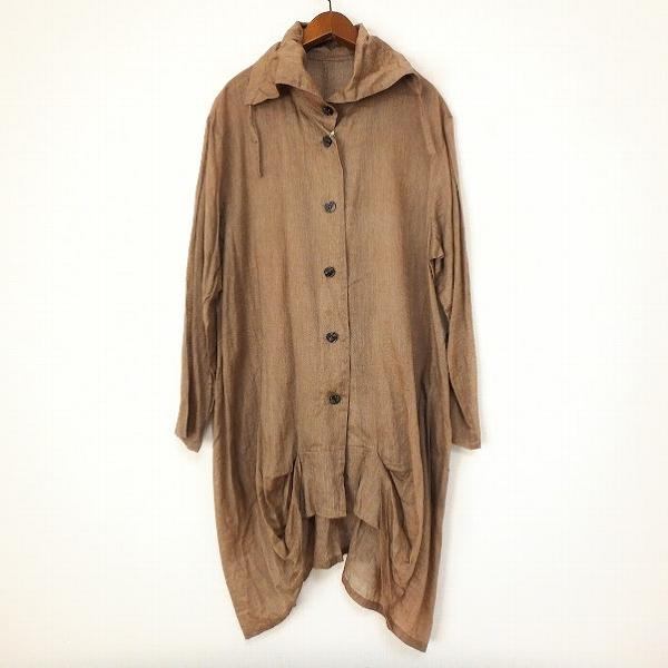 慈雨 #anc ジウセンソユニコ Sensounico シャツ・ブラウス 40 茶  