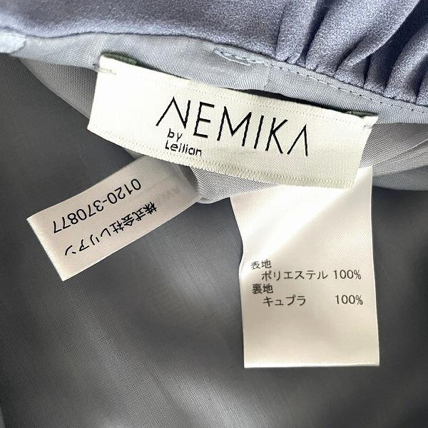 snc ネミカ バイ レリアン NEMIKA by Leilian ワンピース 9 水色系 花