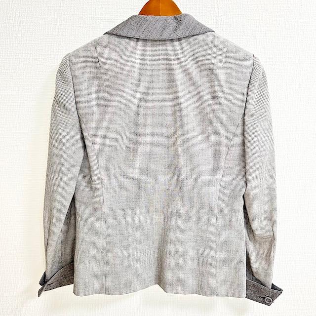 jun ashida ジュンアシダ 麻100% サイドボタン付きジレ ベスト 9