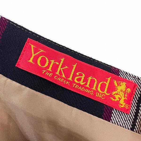ヨークランド #wnc YORKLAND スカート 11AR マルチ チェック