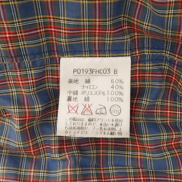 wpc ピンクハウス PINKHOUSE コート 紺 中綿 フード付き チェック 