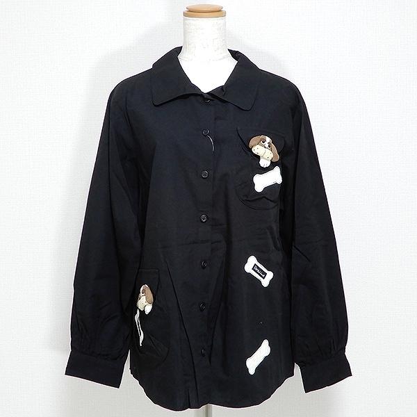 anc ポテチーノ potechino さえら シャツ・ブラウス 長袖 ロング丈 犬  