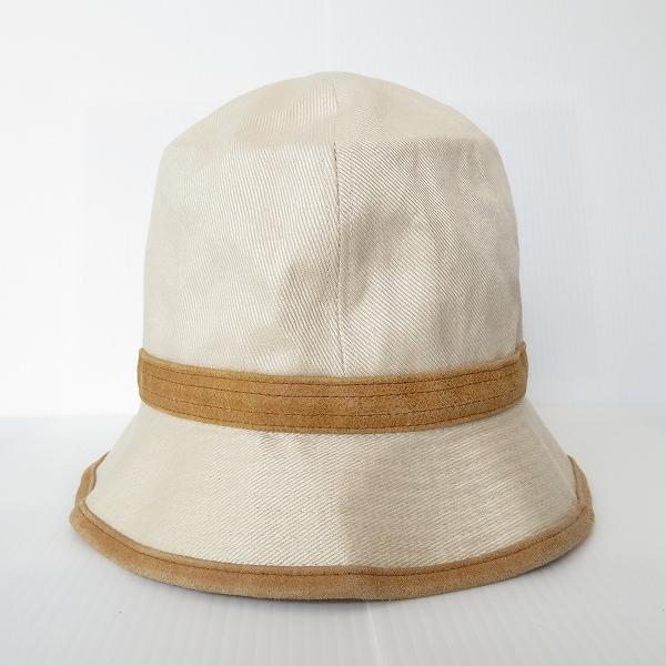 未使用 HERMES 帽子 ウール ハット 59 極美品 エルメス ハット ラウル・ライン Raoul Line カシミヤ サイズ59 HERMES